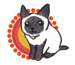 MY CATS YUZU&MOMO sticker #4128928