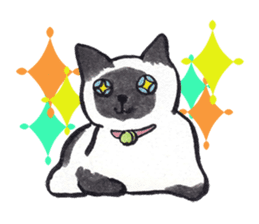 MY CATS YUZU&MOMO sticker #4128937