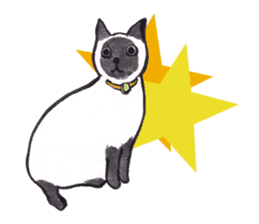 MY CATS YUZU&MOMO sticker #4128947