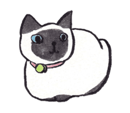 MY CATS YUZU&MOMO sticker #4128953