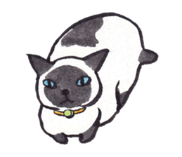 MY CATS YUZU&MOMO sticker #4128957