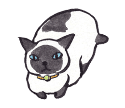 MY CATS YUZU&MOMO sticker #4128957