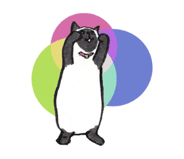 MY CATS YUZU&MOMO sticker #4128967