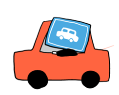 traffic sign friends sticker #4129269