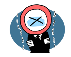 traffic sign friends sticker #4129271