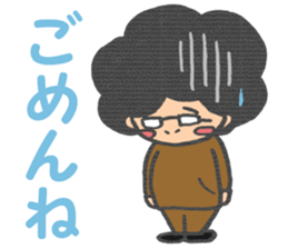 Yukimi mom sticker sticker #4129337