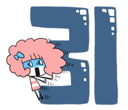 kawaii mascots with KANJI sticker #4129452