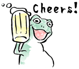 frog frog frog world sticker #4130219