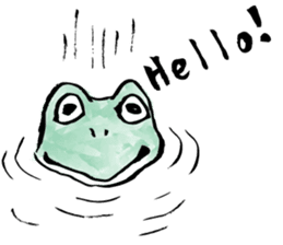 frog frog frog world sticker #4130220