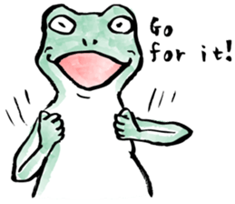 frog frog frog world sticker #4130222