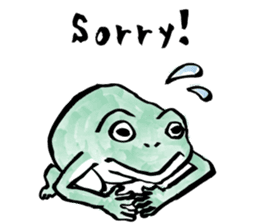 frog frog frog world sticker #4130228