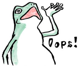 frog frog frog world sticker #4130235