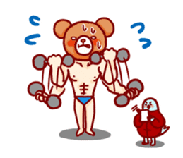 Kumaccho and Tori sticker #4130642