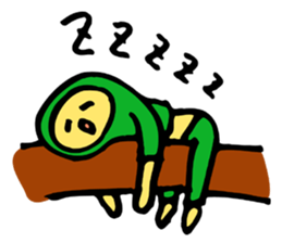 Person family  Lazy person sticker #4130666