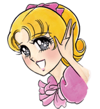 Hoshipoem girl cartoon Sticker sticker #4130690