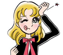 Hoshipoem girl cartoon Sticker sticker #4130694