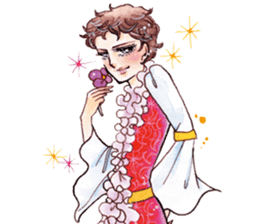 Hoshipoem girl cartoon Sticker sticker #4130701