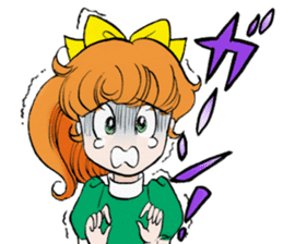 Hoshipoem girl cartoon Sticker sticker #4130715