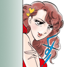 Hoshipoem girl cartoon Sticker sticker #4130716