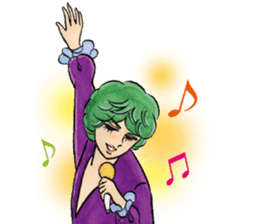 Hoshipoem girl cartoon Sticker sticker #4130720