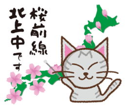Cats de Sticker ver. four seasons sticker #4131009