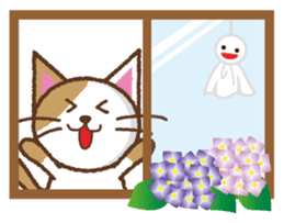 Cats de Sticker ver. four seasons sticker #4131016