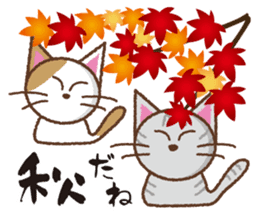 Cats de Sticker ver. four seasons sticker #4131029