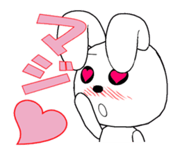29th edition white rabbit expressive sticker #4131100