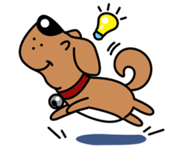 "Silver" the Crazy Puppy sticker #4131128