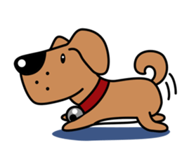 "Silver" the Crazy Puppy sticker #4131131