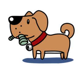 "Silver" the Crazy Puppy sticker #4131134