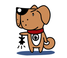 "Silver" the Crazy Puppy sticker #4131136