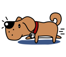 "Silver" the Crazy Puppy sticker #4131139