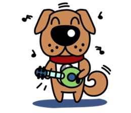 "Silver" the Crazy Puppy sticker #4131144