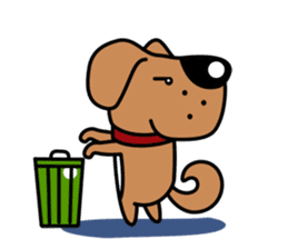 "Silver" the Crazy Puppy sticker #4131147