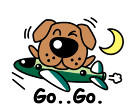 "Silver" the Crazy Puppy sticker #4131148