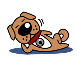 "Silver" the Crazy Puppy sticker #4131152