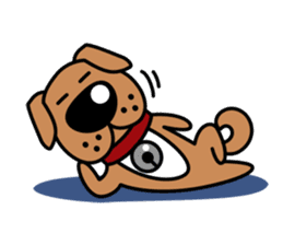 "Silver" the Crazy Puppy sticker #4131152