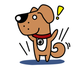 "Silver" the Crazy Puppy sticker #4131155