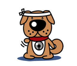 "Silver" the Crazy Puppy sticker #4131156