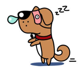 "Silver" the Crazy Puppy sticker #4131159