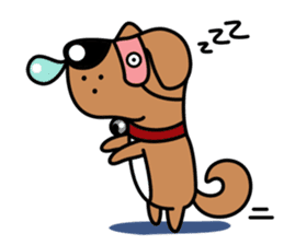 "Silver" the Crazy Puppy sticker #4131159