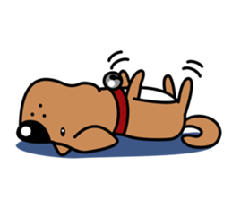 "Silver" the Crazy Puppy sticker #4131160