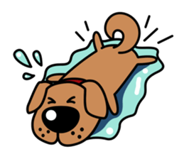 "Silver" the Crazy Puppy sticker #4131162