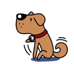 "Silver" the Crazy Puppy sticker #4131163