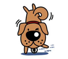 "Silver" the Crazy Puppy sticker #4131167