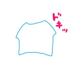 T-shirt Character It's OK?! Sticker sticker #4131263