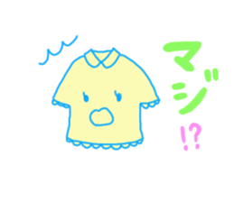 T-shirt Character It's OK?! Sticker sticker #4131266