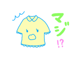 T-shirt Character It's OK?! Sticker sticker #4131266