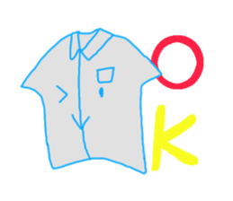 T-shirt Character It's OK?! Sticker sticker #4131273